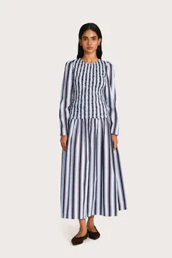 Clea Dress - Regal Stripe