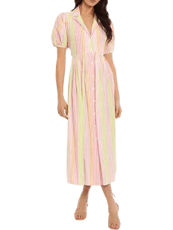 Size L | Steele Paola Midi Cotton Dress