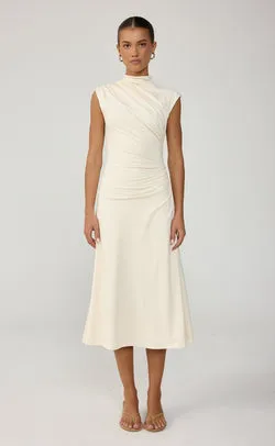 Stolen Midi Dress (Oat)
