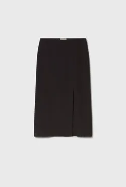 Scallop Skirt Black