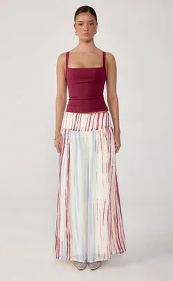 Susanne Maxi Skirt (Side Street)