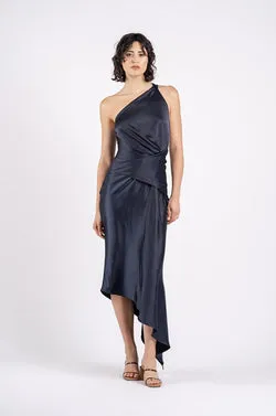TEMPTATION DRESS IN NAVY