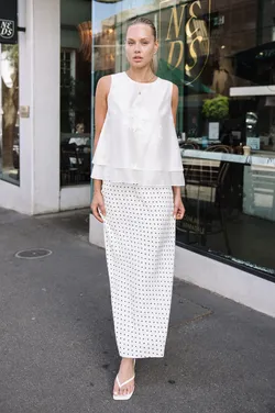 PRE-ORDER Harper Skirt - Black Spot