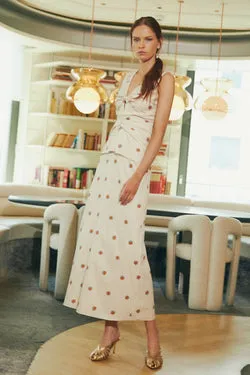 Vestido Aruba Lunares Arena