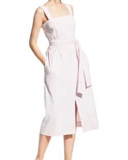 Size 12 (10) | Vince Linen Blend Midi Dress