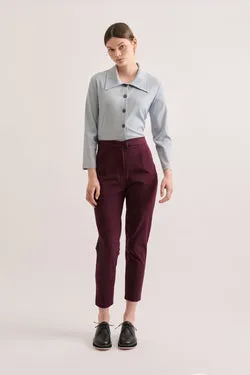 Kuwaii Tailored Pant - Classic Sangria