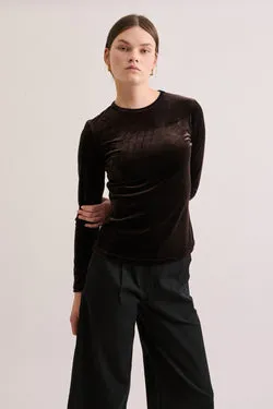 Ebony Top - Chocolate Velvet