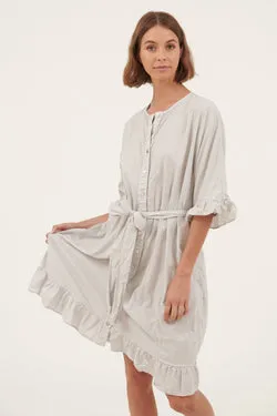 WICA DRESS - POWDER GREY